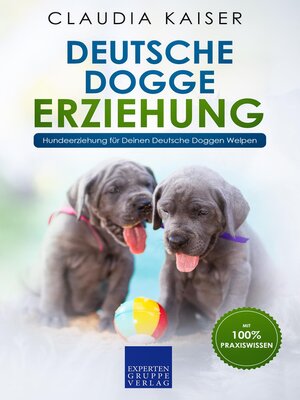 cover image of Deutsche Dogge Erziehung